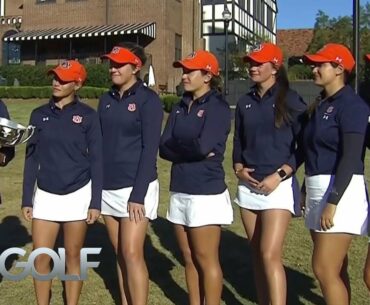 Highlights: Auburn claims dominating victory at women's East Lake Cup | Golf Channel