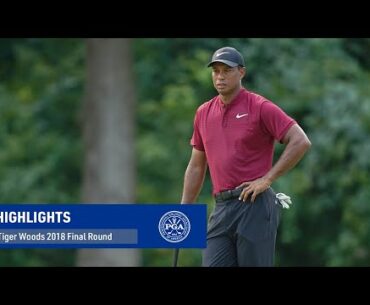 Every Shot from Tiger Woods' Best-Ever 4th Round in a Major | PGA Championship 2018