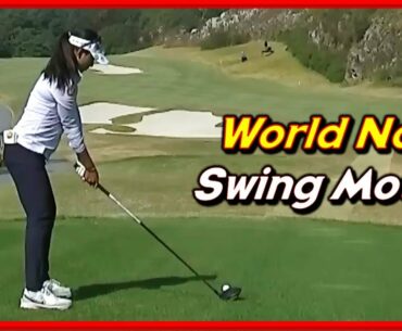 New LPGA No.1 "Atthaya Thitikul" Perfect Lower Body Swing & Slow MotionㅣDriver Iron