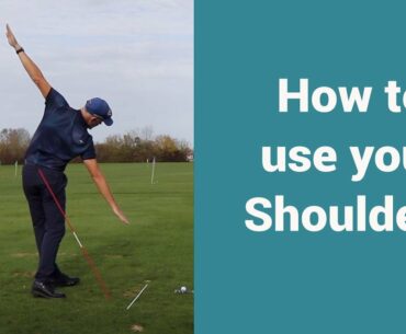 How to use your shoulders in a golf swing