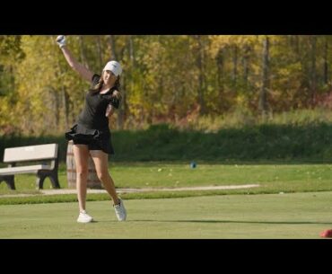 Sarah Larson Does Not Let Her Impairment Deter Her on the Golf Course