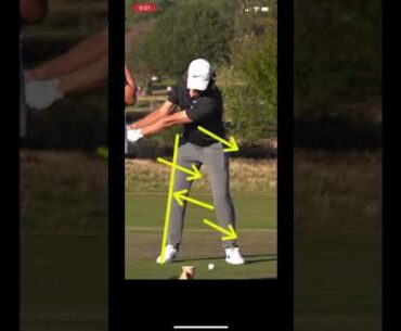 Tommy Fleetwood golf swing.