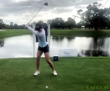 Lydia Ko Golf Swing 2022 Pelican Women's Championship LPGA Tournament Belleair Florida Round 1