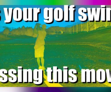 NOT doing this in your golf swing? You're give up distance!