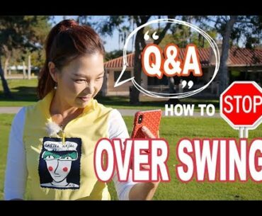 Stop Over Swinging | Golf with Aimee