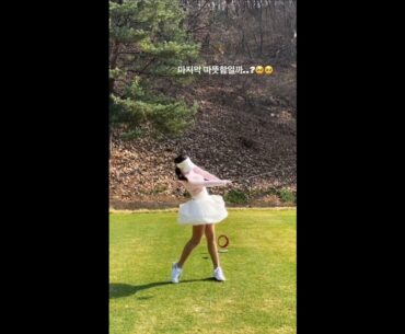 KLPGA  문서율 프로  ⭕️ #golf  #골프  | GOLF VN #shorts