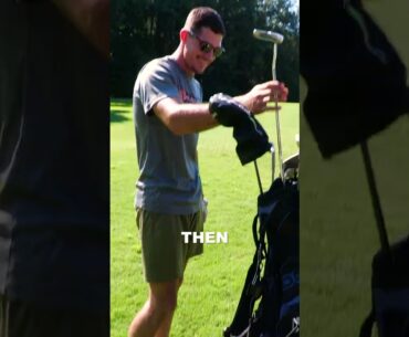 He Forgot How Golf Bags Work #shorts |SoPureGolf #golf #sopuregolf #golfer #golfshorts #doitlikebaby