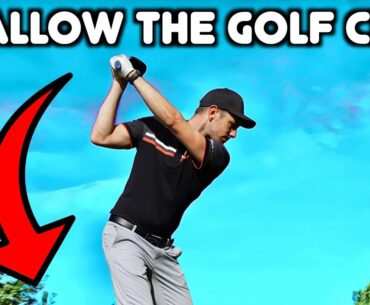 HOW TO SHALLOW THE GOLF CLUB | golf swing basics