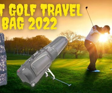 BEST GOLF TRAVEL BAG 2022 | BEST GOLF TRAVEL BAGS FOR AIRLINES WITH WHEELS 2022