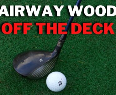 MASTER THESE 2 Simple Things For Perfect Fairway Woods Off The Deck