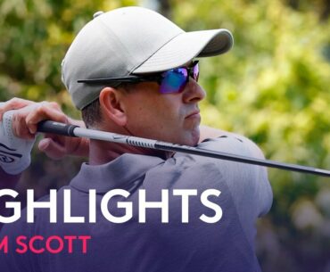 Adam Scott Round 3 Highlights | 2022 ISPS HANDA Australian Open