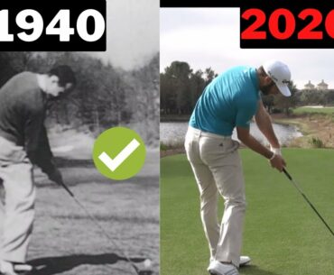 The Modern Golf Swing Is Just The Old School Golf Swing