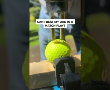 Father VS Son | MILK AND CEREAL GOLF BALL