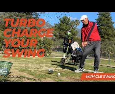 Turbo Charge Your Over the Top Miracle Golf Swing!
