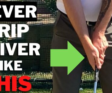 90% of Amateur Golfers Make This Grip Mistake With Driver