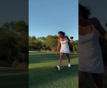 #golfshorts Golf swing basics | Golf swing slow motion | Golf girl hot women golf girls #golfgirl