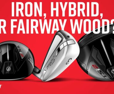 Utility Iron or Hybrid or 7 Wood?? | Trackman Test & Comparison