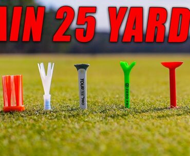 Top Amazon Golf Tees - ONE GETS YOU 25 MORE YARDS!