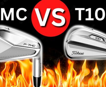 I HAVE PICKED A WINNER! TaylorMade P7MC vs Titleist T100
