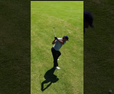 This is Amazing Video Take from Above, #golf Shot from the Fairway #shorts