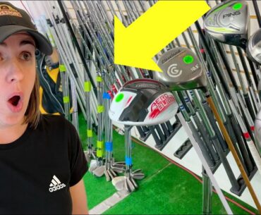 WE FOUND TIGER WOODS’ RECORD SETTING GOLF CLUBS!