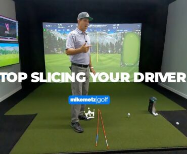 STOP YOUR SLICE BY CHANGING YOUR STANCE