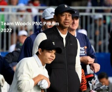 Tiger Woods & Charlie Woods PNC ProAm 2022