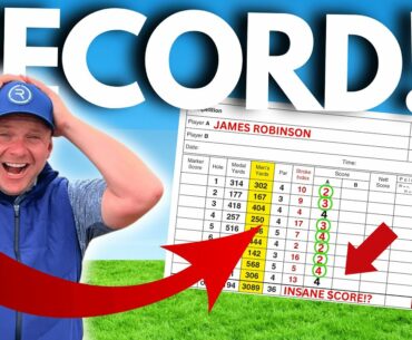 COURSE RECORD! The Best Start To A Round Of Golf EVER!?