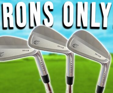 Can I Shoot Level Par Using Irons Only | Giveaway
