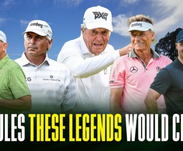 Golf legends want changes made to these outdated rules
