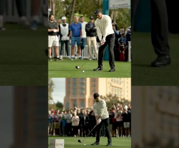 Tiger Woods and His Son Charlie Are IDENTICAL on the Golf Course #Shorts