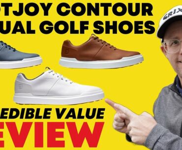 FootJoy Contour Casual Mens Golf Shoes Review