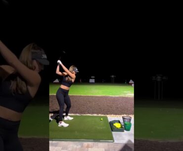 Awesome swing! 😍 @sabrina.andolpho.  | GOLFSHORT  #shorts