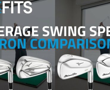 Golf Iron Category Differences For Average Swing Speeds