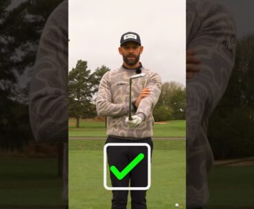 Do You Pass This Simple Grip Test? #golf #golftips #golfgrip