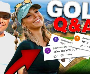 We Answer Your Burning Golf Questions | Finding Clairity with Coach Dave 🚨New Series | Claire Hogle