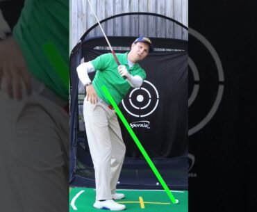 Keep Your Golf Swing On Plane With 1 SIMPLE Right Elbow Move