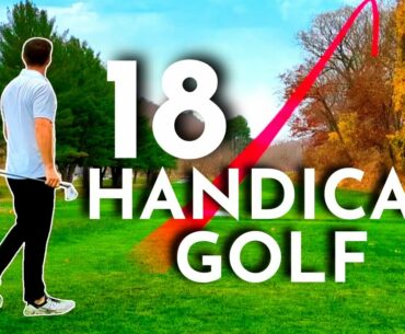 What 18 Handicap Golf Looks Like... [ Every Shot ]