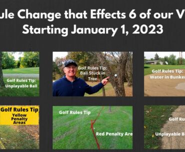 January 2023 Golf Rule Change Video #1