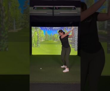 Still a great swing though | GOLFSHORT  #shorts