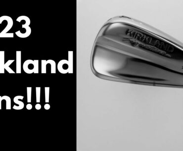 Kirkland Forged Players Iron in 2023?!?!  Review the image and specs of this first look.