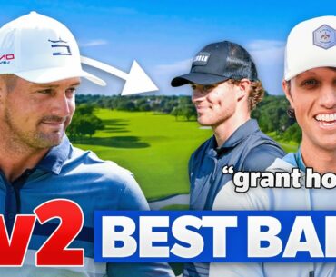 Challenging Grant Horvat and a D1 Golfer To a Match