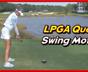 LPGA Top "Nelly Korda" Powerful Swing & Beautiful Slow MotionㅣIron Driver