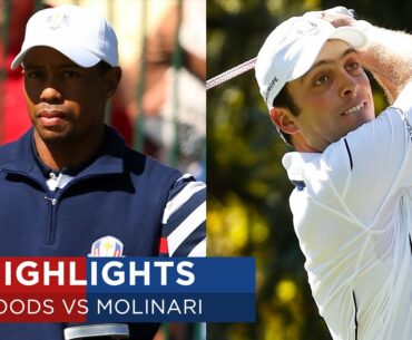 Woods vs Molinari | Extended Highlights | 2012 Ryder Cup