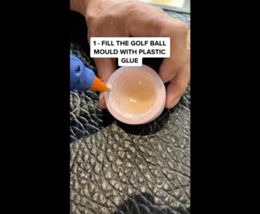 Father VS Son | HOMEMADE PLASTIC GLUE GOLF BALL