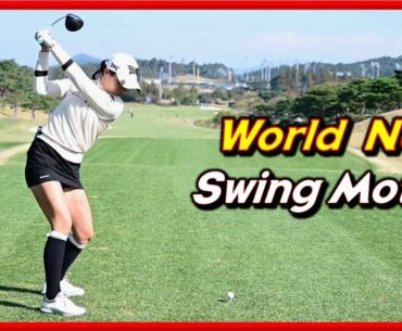 LPGA No.1 "Lydia Ko" Beautiful Driver-Wood-Iron Swing & Slow Motions