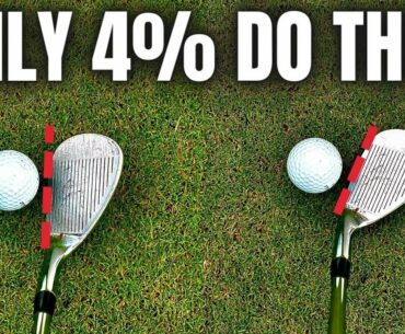 96% of Golfers Get this WRONG With Their Wedges!