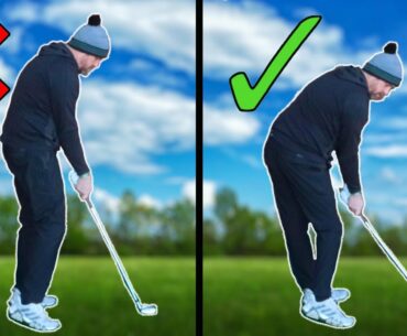 How To STAY DOWN And COMPRESS The Golf Ball