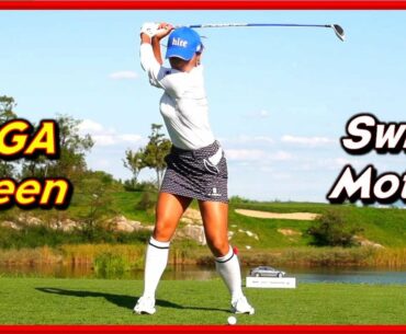 LPGA Queen "Jin Young Ko" Driver-Wood-Iron Swing & Slow Motions