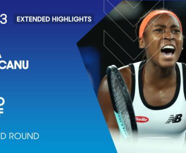 Emma Raducanu v Coco Gauff Extended Highlights | Australian Open 2023 Second Round